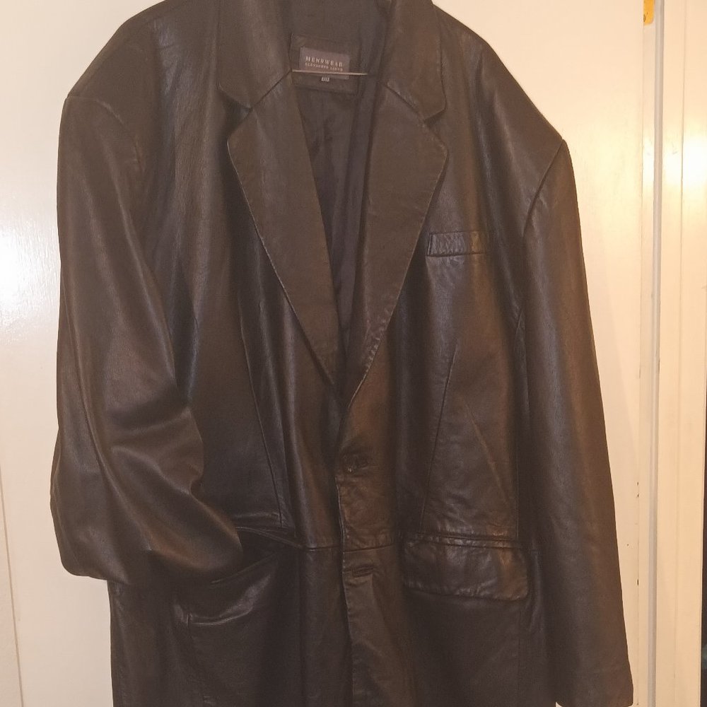 Menswear Leather Jacket